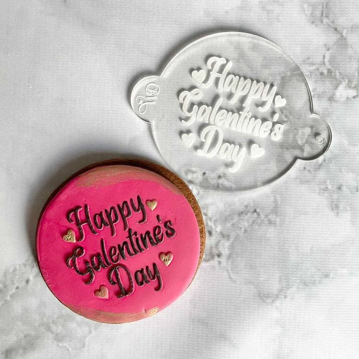 Happy Galentine's Day Embosser for wholesale by Welshcrafter Design