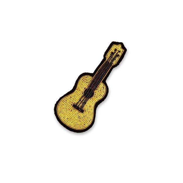 Macon & Lesquoy – Engroshandel Broche – Håndbroderet broche - Guitar