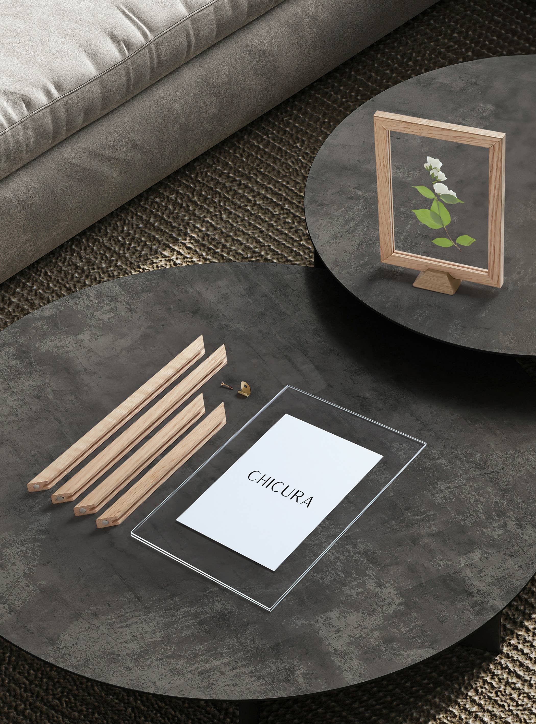 ChiCura Copenhagen - Wholesale Picture Frame - Linia Transparent Oak Frame - A41