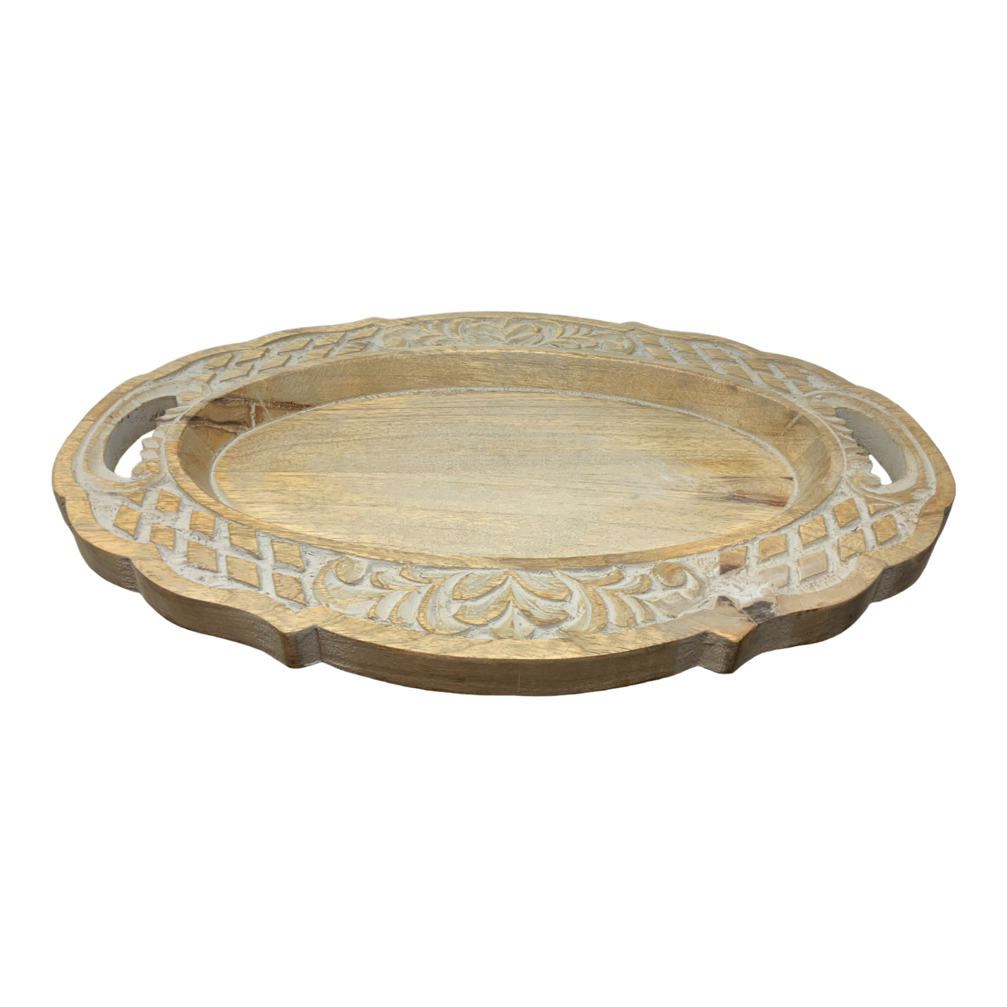 Wilco Home – Engroshandel Pyntebakke – Håndskåret massivt mangotræ Boutique-bakke19