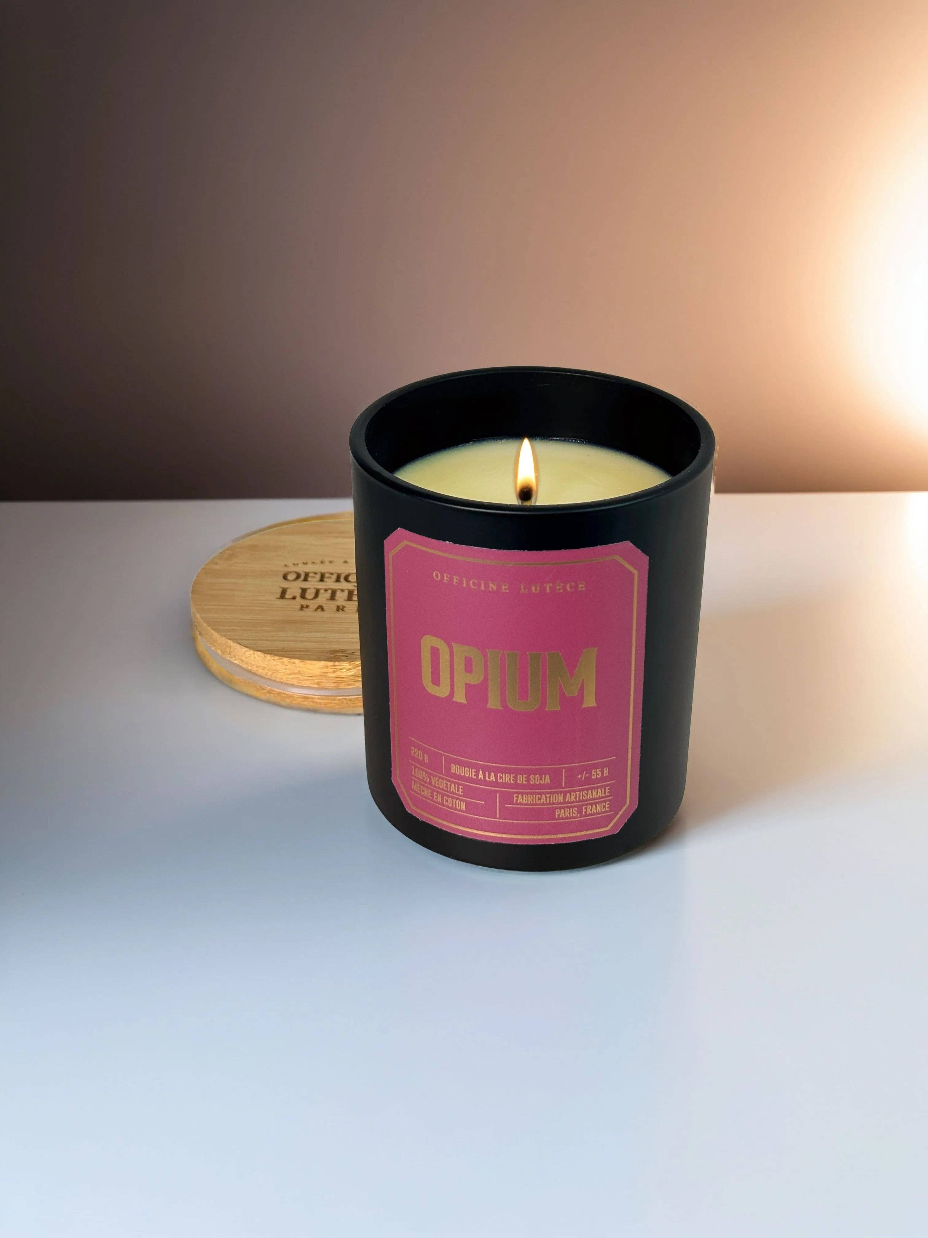 Officine Lutèce - Vendita all'ingrosso Candela in vasetto - Candela profumata Opium3