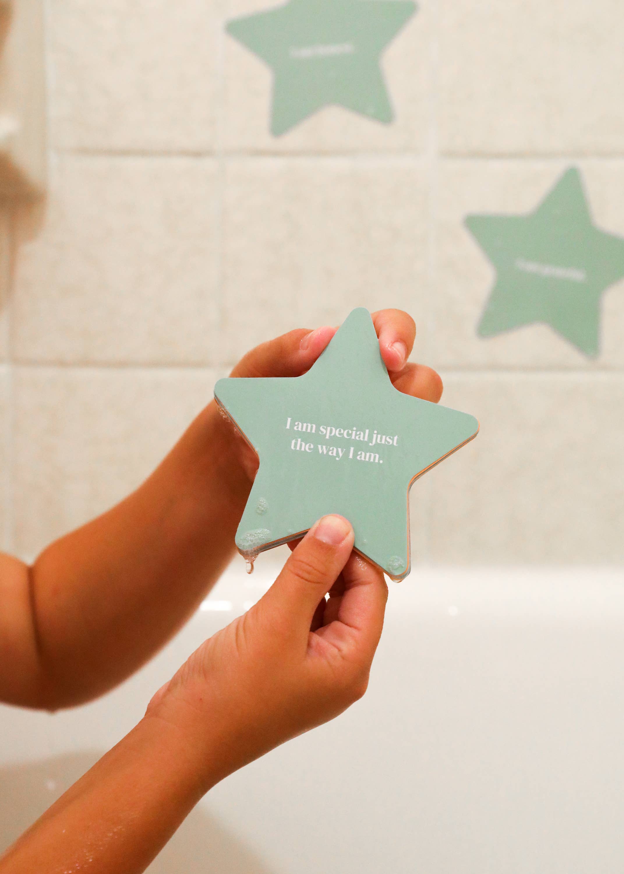 JaxKelly - Vente Assortiments de papeterie/cartes - Cartes d'affirmation™ pour la douche - Enfants4
