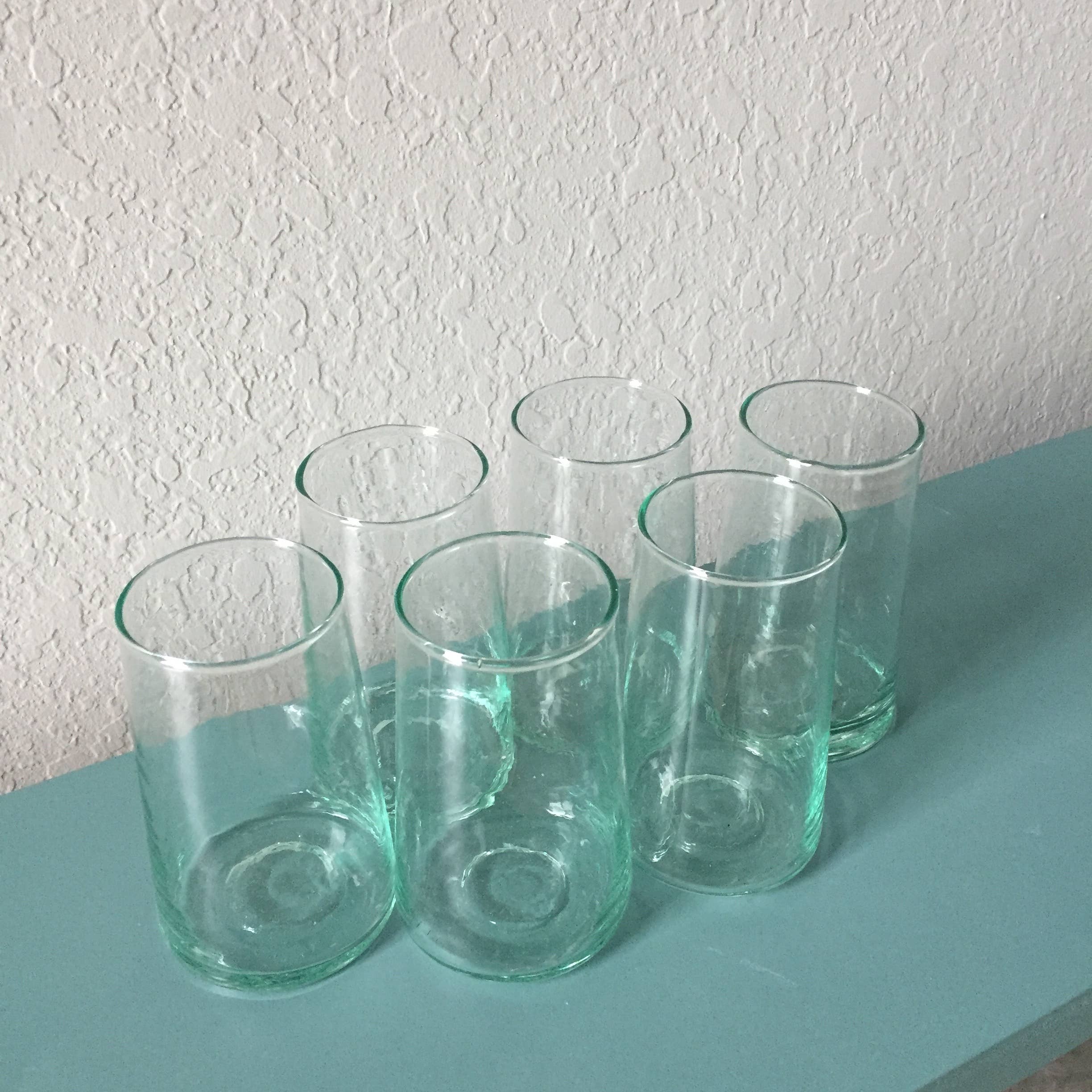atelierBOEMIA - Wholesale Drinking Glass/Cup - RECYCLED Water Glass  -  Set  of  63