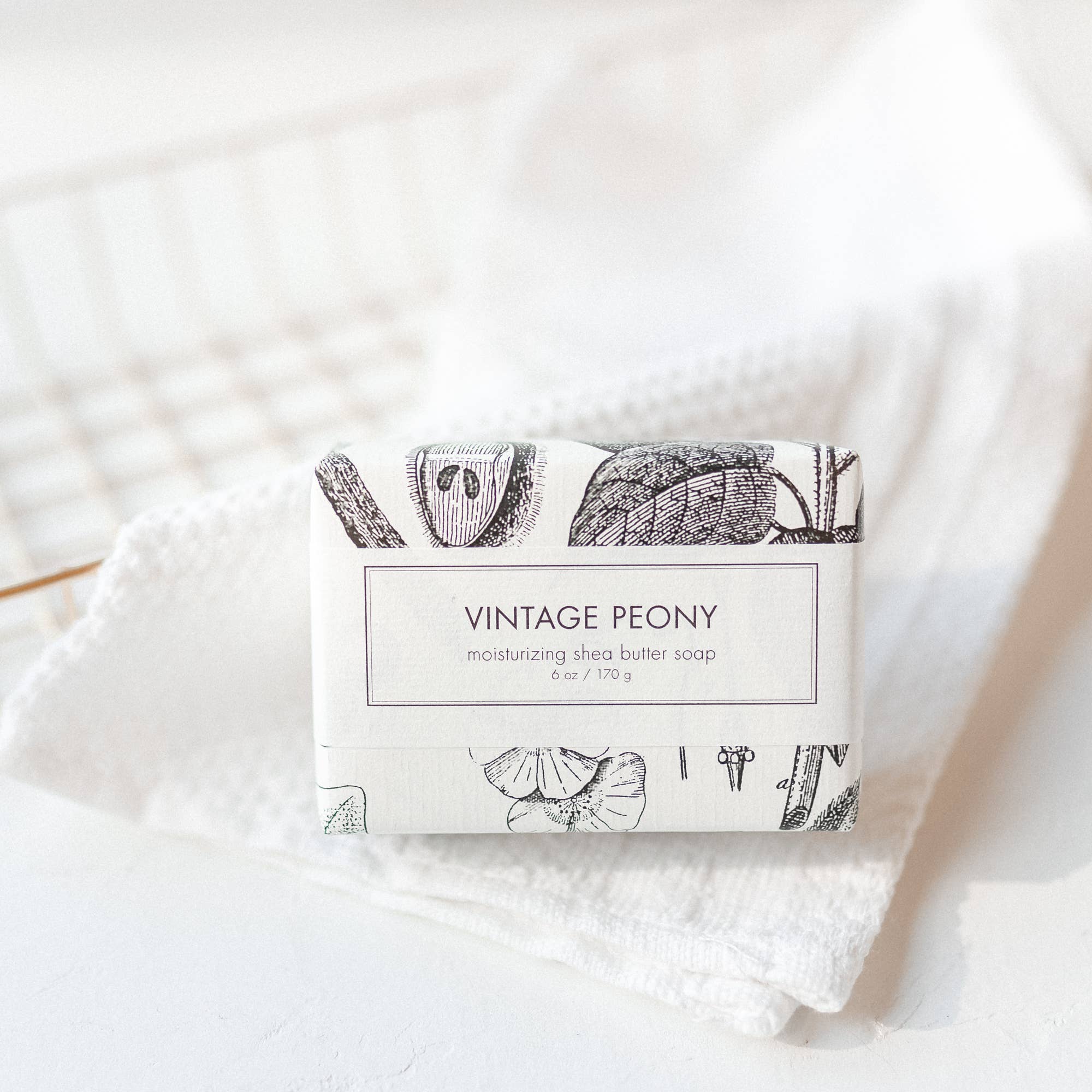 Formulary 55 - Wholesale Bar Soap - Vintage Peony Shea Butter Soap - Bath Bar5