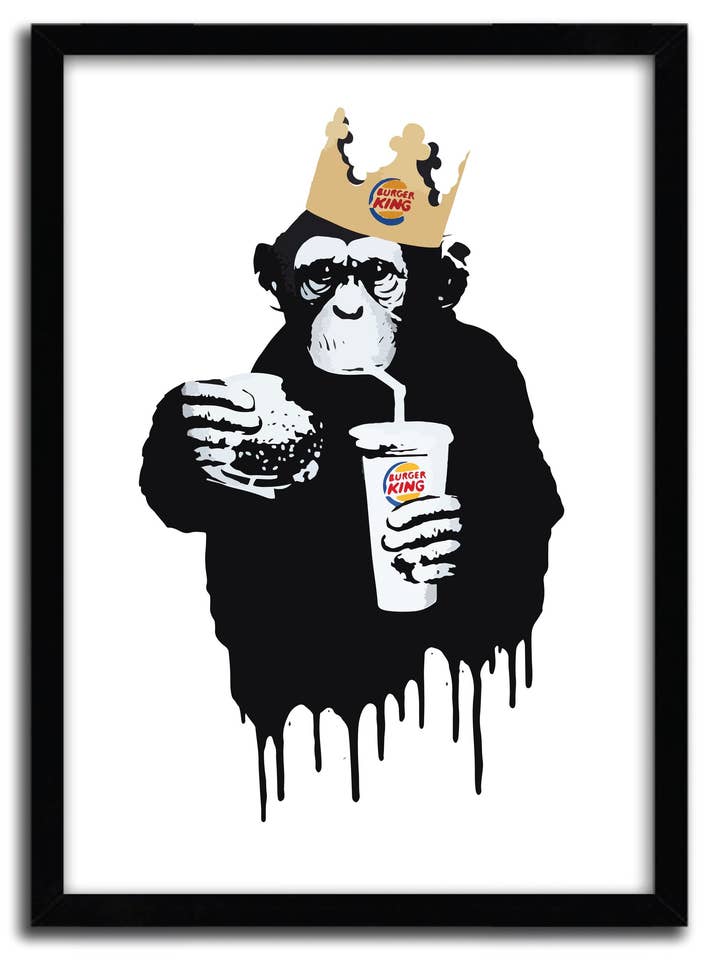 FASTFOODMONKEY BK di Thirsty Bstrd per la vendita all'ingrosso da parte di K.Olin Tribu