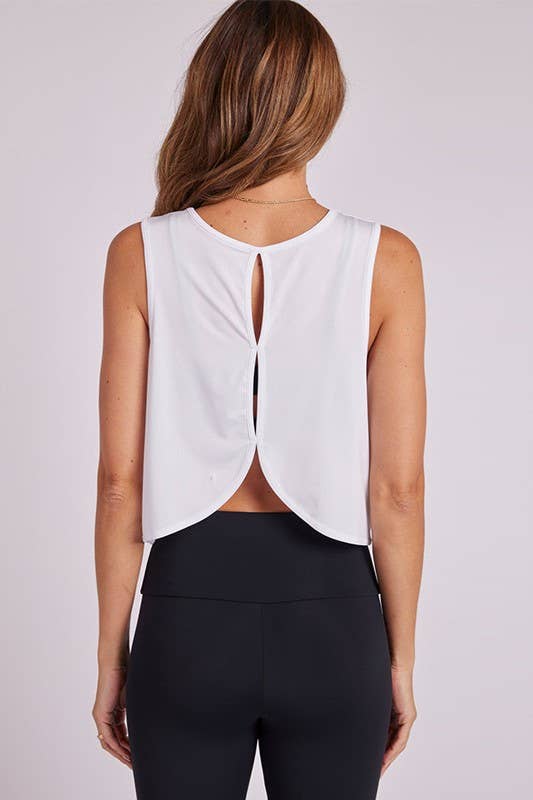 Rosa Clothing - Wholesale Tank Top - Women's - athletic workout Hollowed Out back tank top0