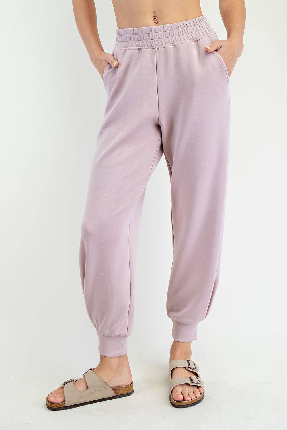 Rae Mode - Wholesale Athletic Sweatpants/Joggers - Women's - MODAL SCUBA FULL LENGTH JOGGER PANT59