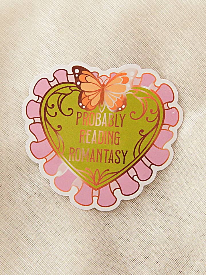 "Sandsynligvis Læser Romantasy" Bogmærkat for engroshandel hos Pinstory