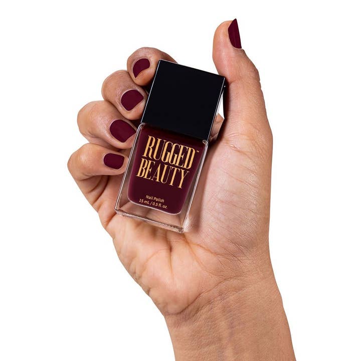Rugged Beauty - Wholesale Nail Polish - Flexibility Deep Wine Nail Polish3