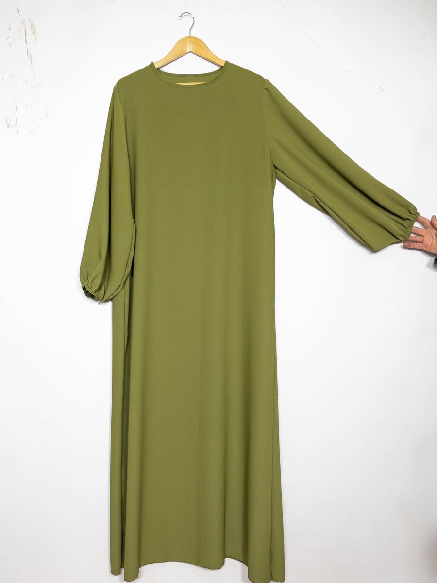 IDEAL OUTFIT - Wholesale Kaftan - Women's - Medina silk abaya dress 2370pk23