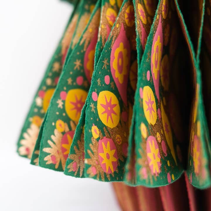 East End Press - Wholesale Christmas Decoration - Christmas Tree Honeycomb29