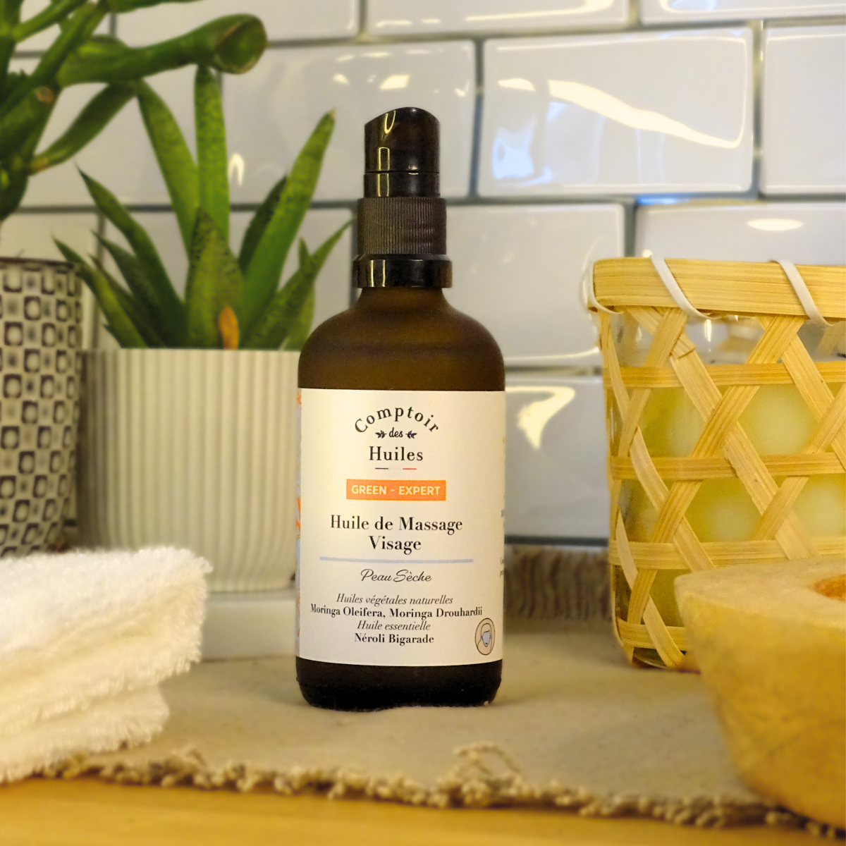 COMPTOIR DES HUILES - Wholesale Facial Oil - Green Expert Organic Facial Massage Oil for Dry Skin3