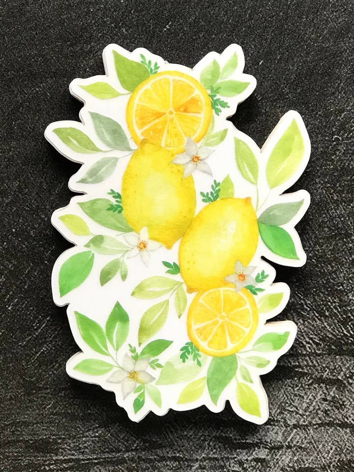 Citron Klistermärke - Transparent Klistermärke - Vinyl klistermärke för wholesale av Designbyting
