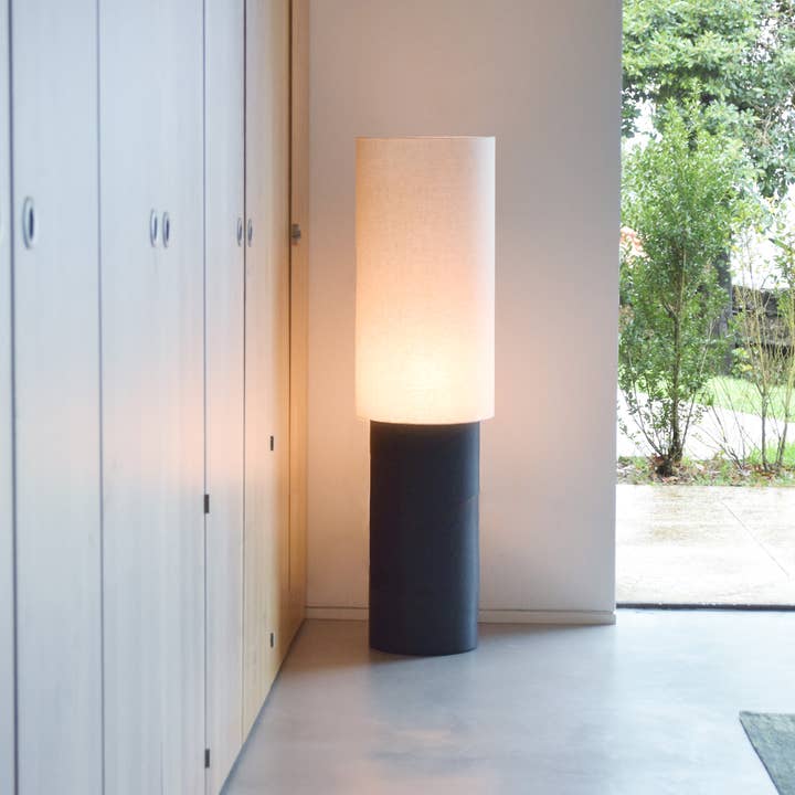 DEBARRO - Furniture | Lamps | Ceramics | Handmade - Wholesale Vloerlamp - Ermal 120 cm - Handgemaakte vloerlamp1