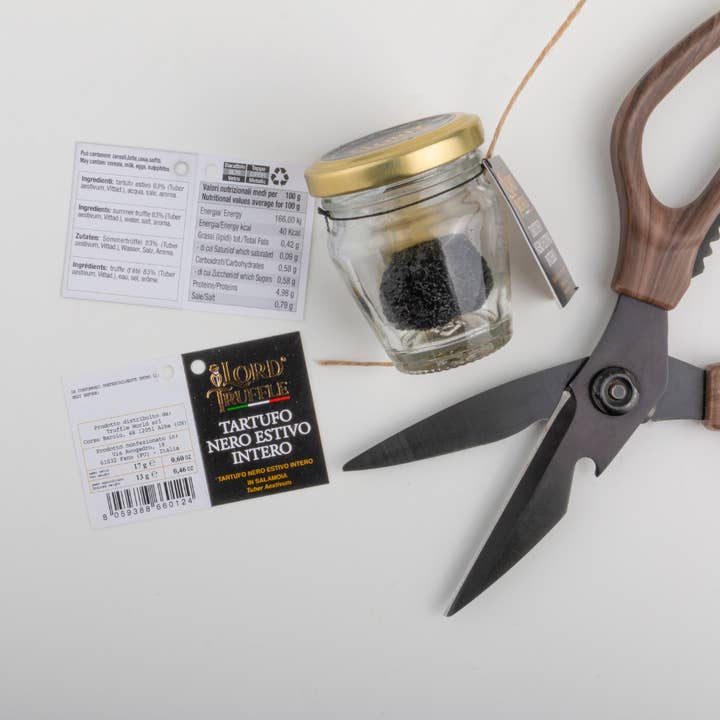 LORD TRUFFLE - Vendita all'ingrosso Salse - Tartufo nero estivo fresco intero 17g, conservato Salamoia