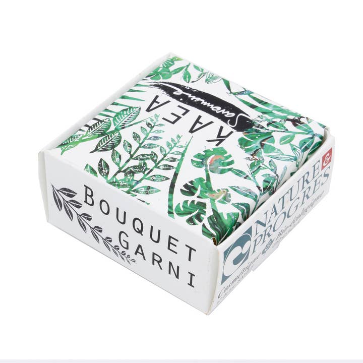 KAEA Savonnerie - Wholesale Bar Soap - Organic "Bouquet Garni" vegan soap - thyme, lemon - 90g square1