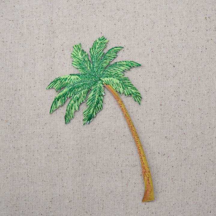 Tropical Palm Tree - Beach - Iron on Patch for wholesale by Wholesale Applique