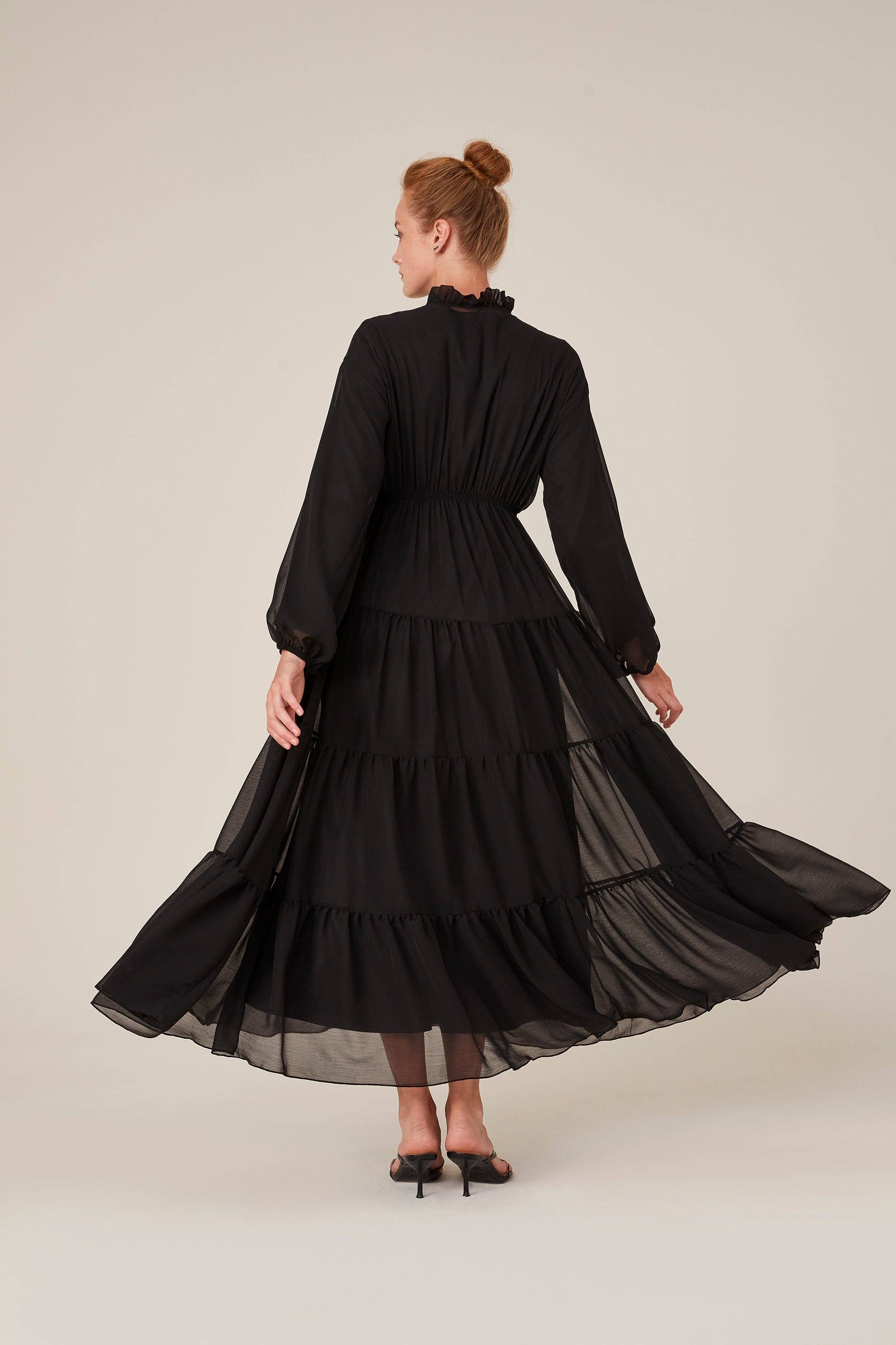 black Marseille-Black dress 🌿 for wholesale on Faire2