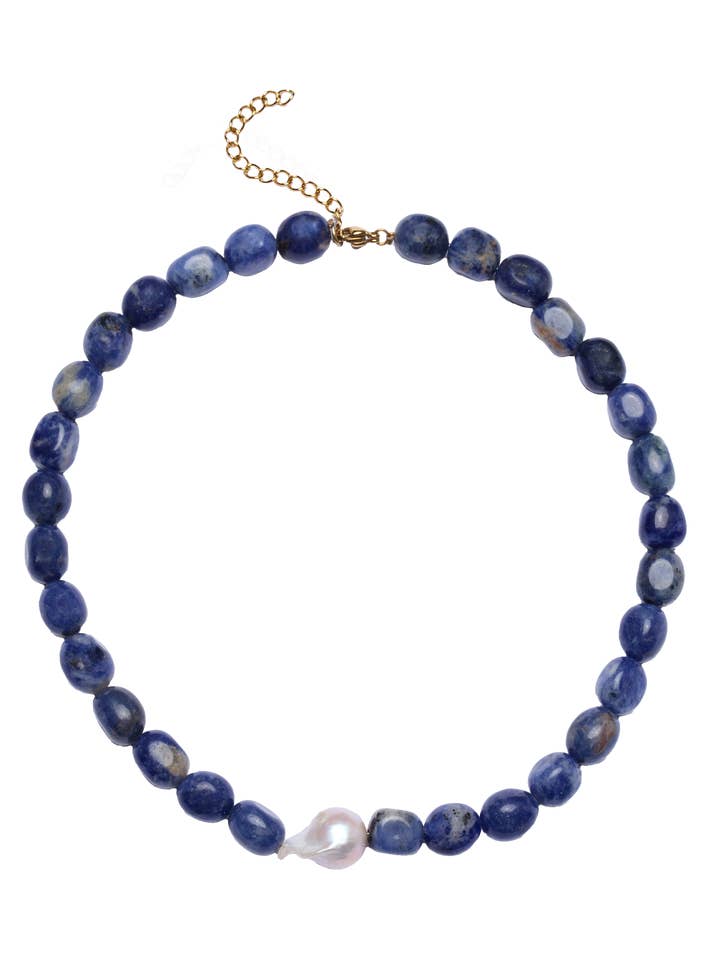 Blue Nereid Necklace for wholesale by Lavani Jewels