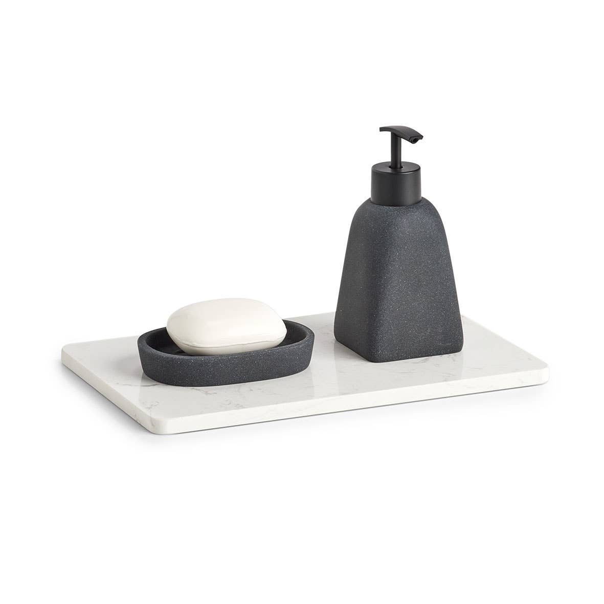 white Serving platter, marble for wholesale on Faire3