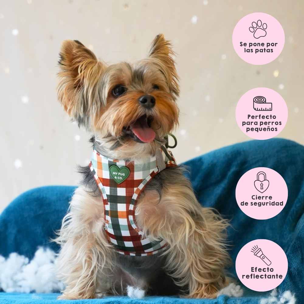 My Pug & Co. - Wholesale Pet Harness - Dog - Autumn Picnic Body Harness4