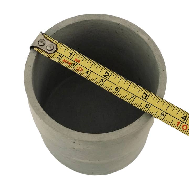 Luxdecor6 – wholesale Candle holder – 30cl Handmade Empty Candle Jars Grey 10.5 oz Vessels UK5