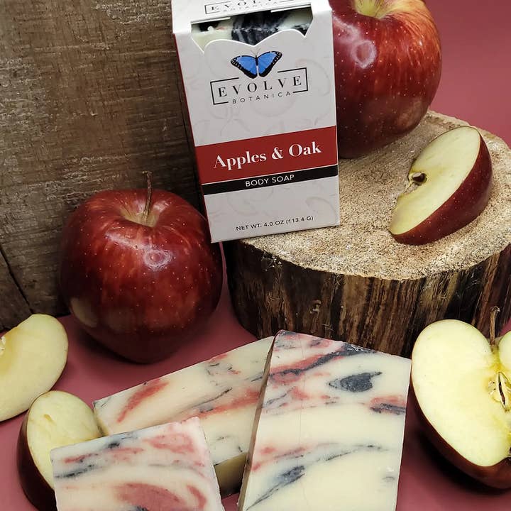 Sabonete em Barra Standard - Maçãs & Carvalho por atacado de Evolve Botanica