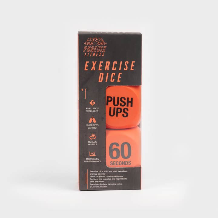 Phoenix Fitness – wholesale Dice – Fitness Routine Exercise Dice5