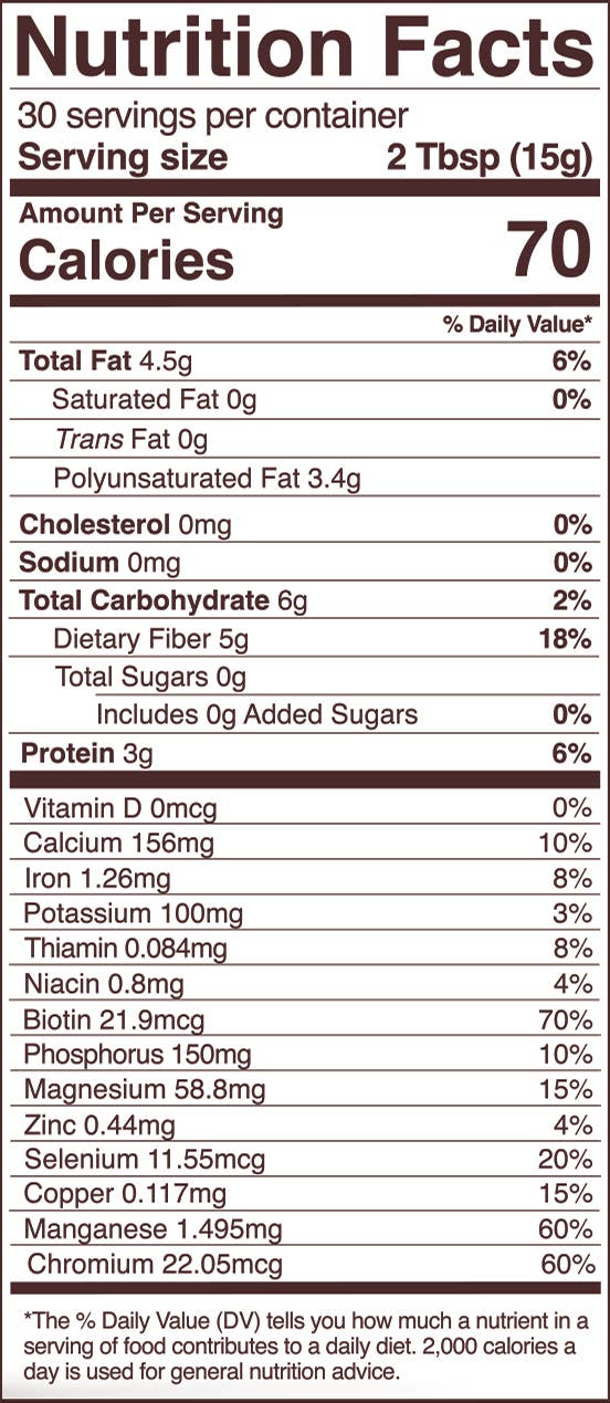 Foods Alive - Wholesale Seeds/Kernels - Chia Seeds - Organic2