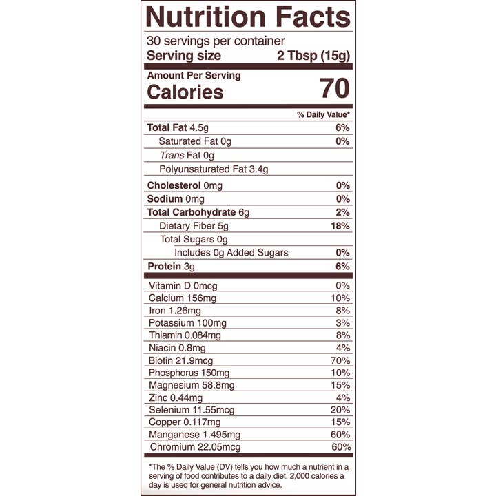 Foods Alive - Wholesale Seeds/Kernels - Chia Seeds - Organic2