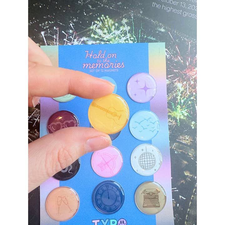 Typo Lettering Co - Wholesale Magnet - Eras magnet set|set of 12 magnet| TS magnet set|Era|TS merch2