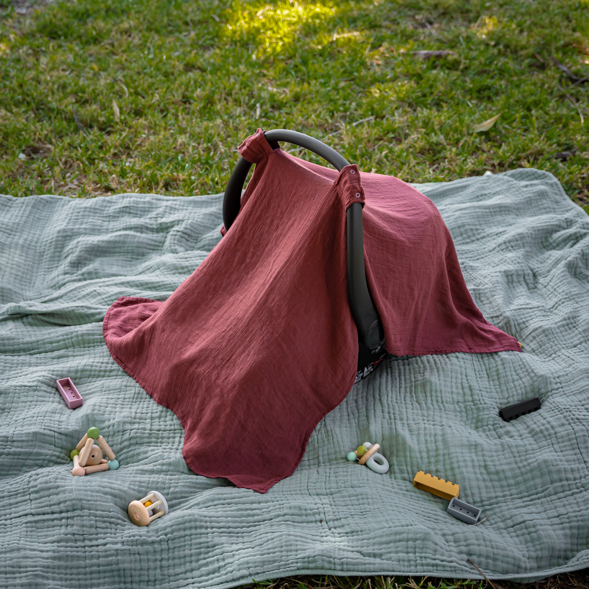 Comfy Cubs - Wholesale Car Seat Cover - Kids & Baby - Baby Car Seat Cover, Large Car Seat Canopy by Comfy Cubs10