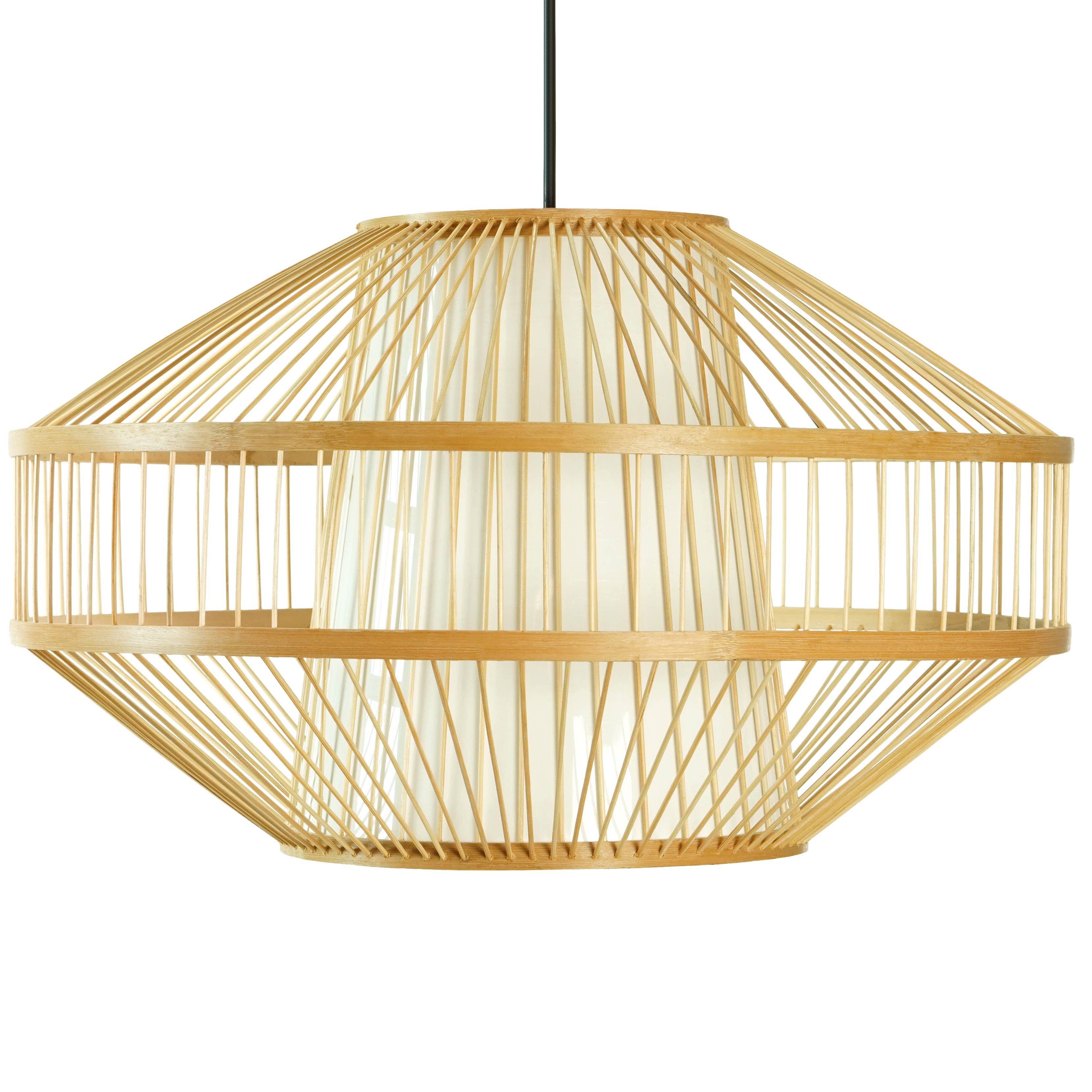 Quickway Imports – wholesale Chandelier/hanging light – Modern Bamboo Lantern Pendant Lamp Hanging Light Shade7