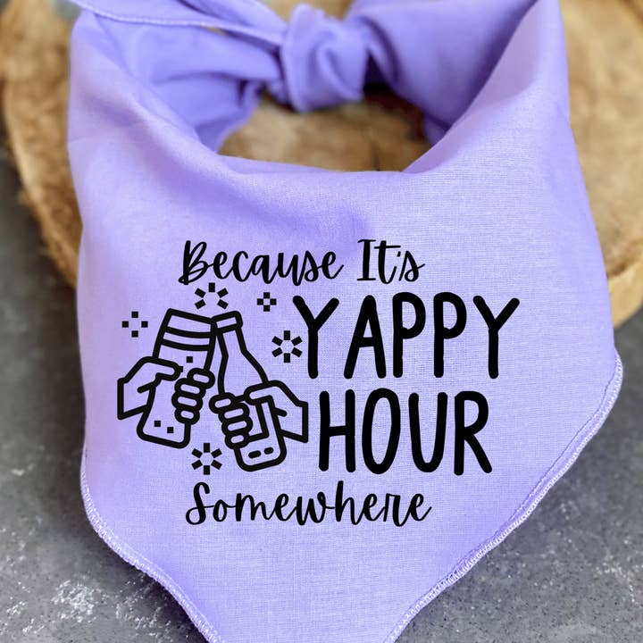 Craft Beer Pet Gear - Wholesale Pet bandana – Dog - Yappy Hour Pet Bandana1