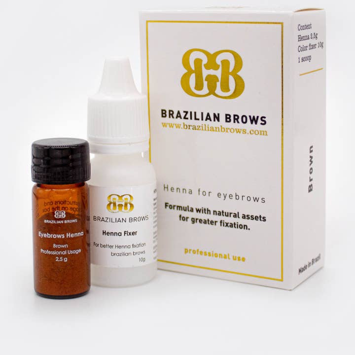 Brazilian Brows Henna - Marrone per la vendita all'ingrosso da parte di Brazilian Brows