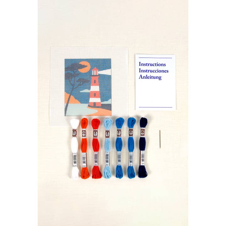 DMC - Wholesale Embroidery/Cross Stitch Supplies - DMC Designer Needlepoint Tapestry Kit - Lighthouse2