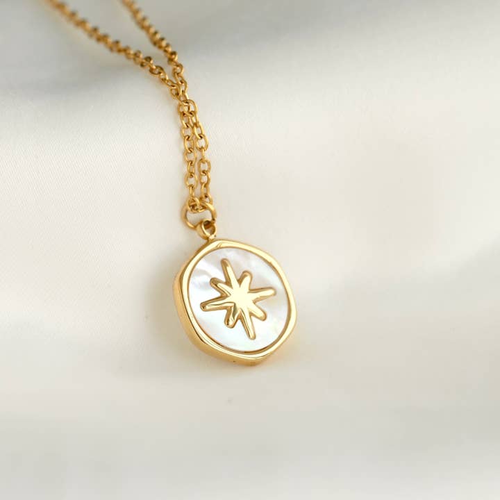 Blueyejewelry - Wholesale Pendant/charm necklace - Mother of Pearl Charm Necklaces-Heart Necklace-Star Pendant2