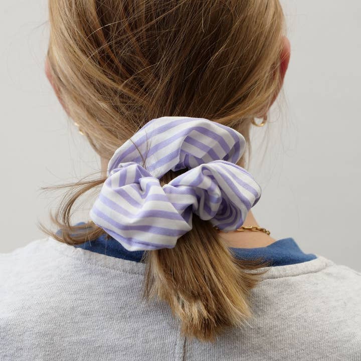 Maison Causettes - Wholesale Hair Bow - Women's - Chouchou Maëlys with Stripes6