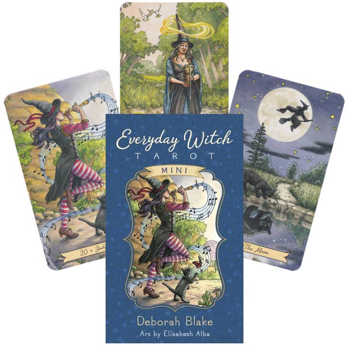 Everyday Witch Mini Tarot Cards Llewellyn for wholesale by Cardshouse