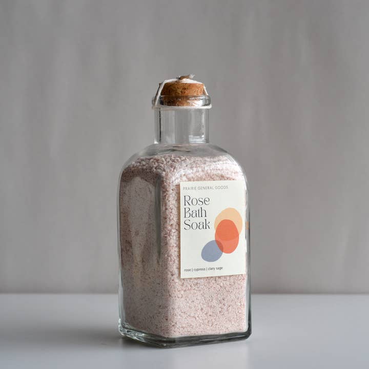 Rose Soak 16oz: Rose, Clary Sage, Cypress with Mineral Salts and other Purchase Wholesale mini rose bottles. Free Returns & Net 60 Terms on Faire trending on Faire.