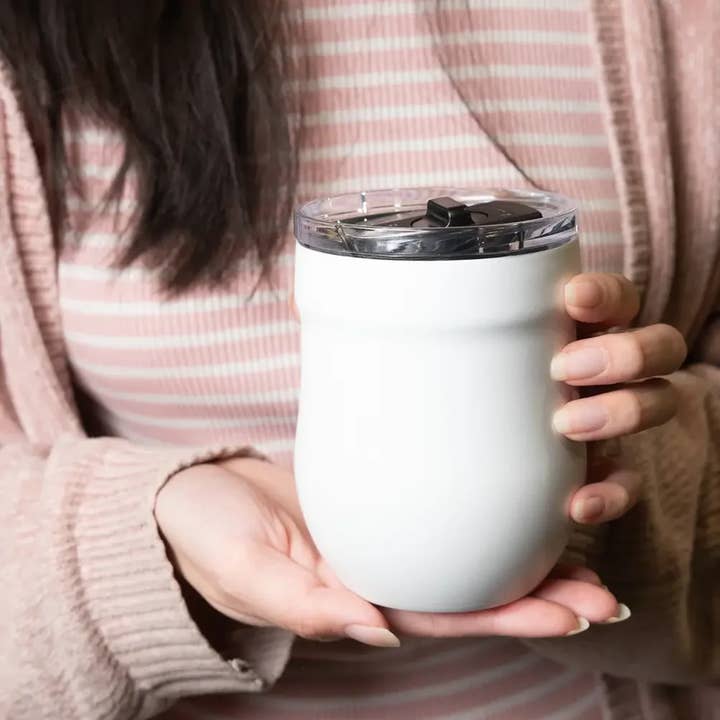 LAMOSE - Wholesale Insulated Mug/Tumbler - Business Logo Engraved Wine Tumbler Custom Insulated Tumbler