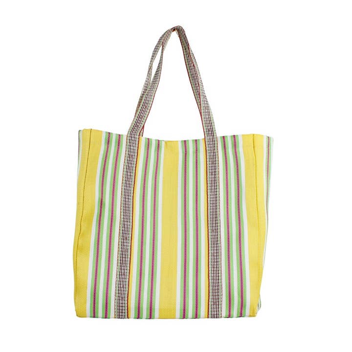Bolso Tote Tejido Reciclado - Playa para venta al por mayor de Green Pioneer: A Slice of Green + ReSpiin