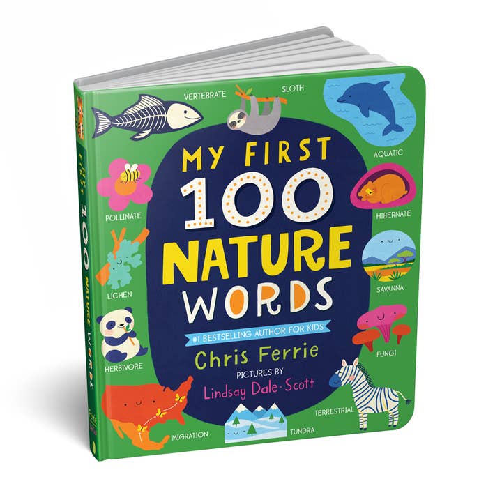 Sourcebooks - Wholesale Baby & Toddler Book (0-2) - My First 100 Nature Words1