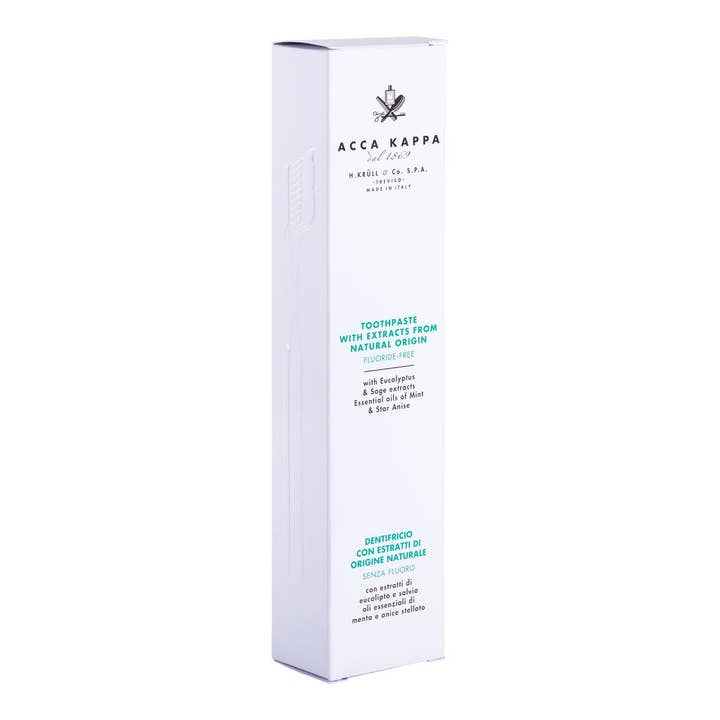 White Moss by Acca Kappa - Wholesale Toothpaste - Dental Care Natural Fluoride Free Toothpaste
