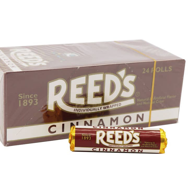 Grandpa Joe's Candy Shop - Vente Bonbons durs - Reed's Candy Rolls à la cannelle, 24 carats
