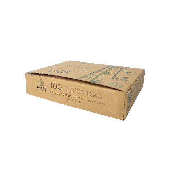 Bamboo Spirit - Wholesale Cotton Swab/Q-Tip - 100 Bamboo cotton swabs2