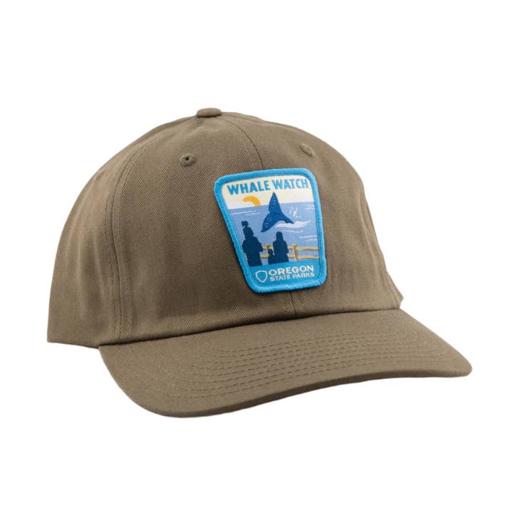 Whale Watch Dad Hat for wholesale by Patchmarks