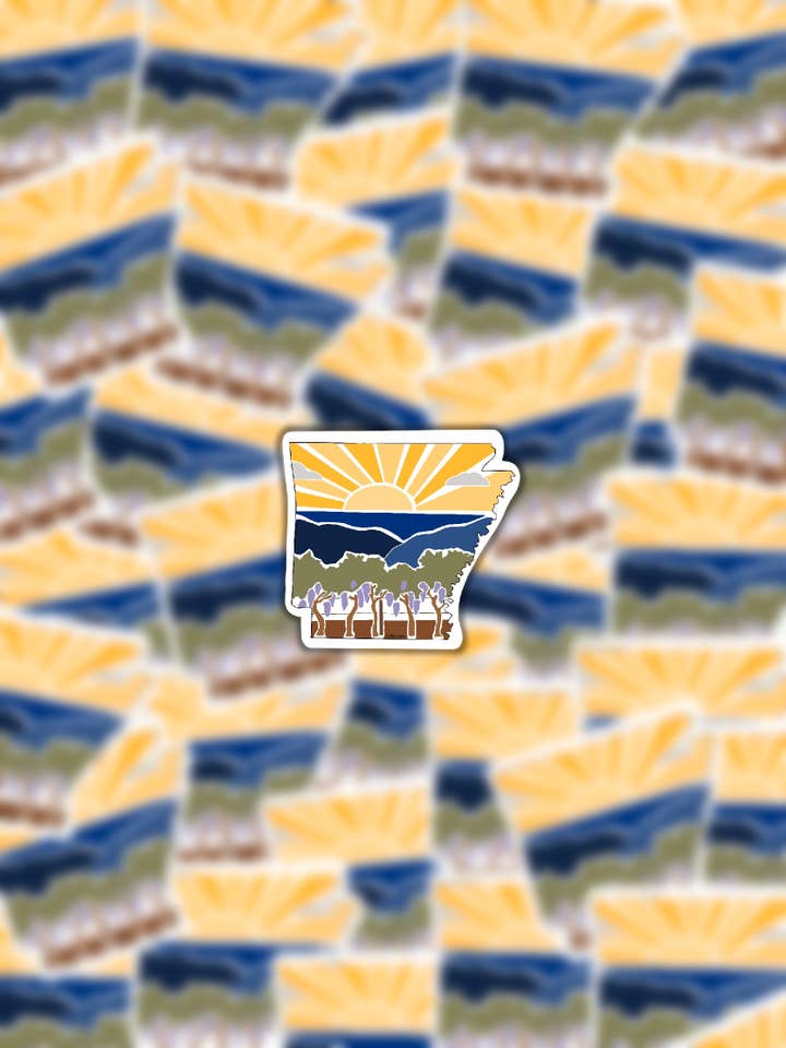 Pegatina Arkansas State para venta al por mayor de CreationsByMaddied