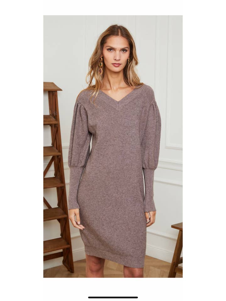 LÉA & LUC - Vente Robe – femme - Robe pull REF. 86922