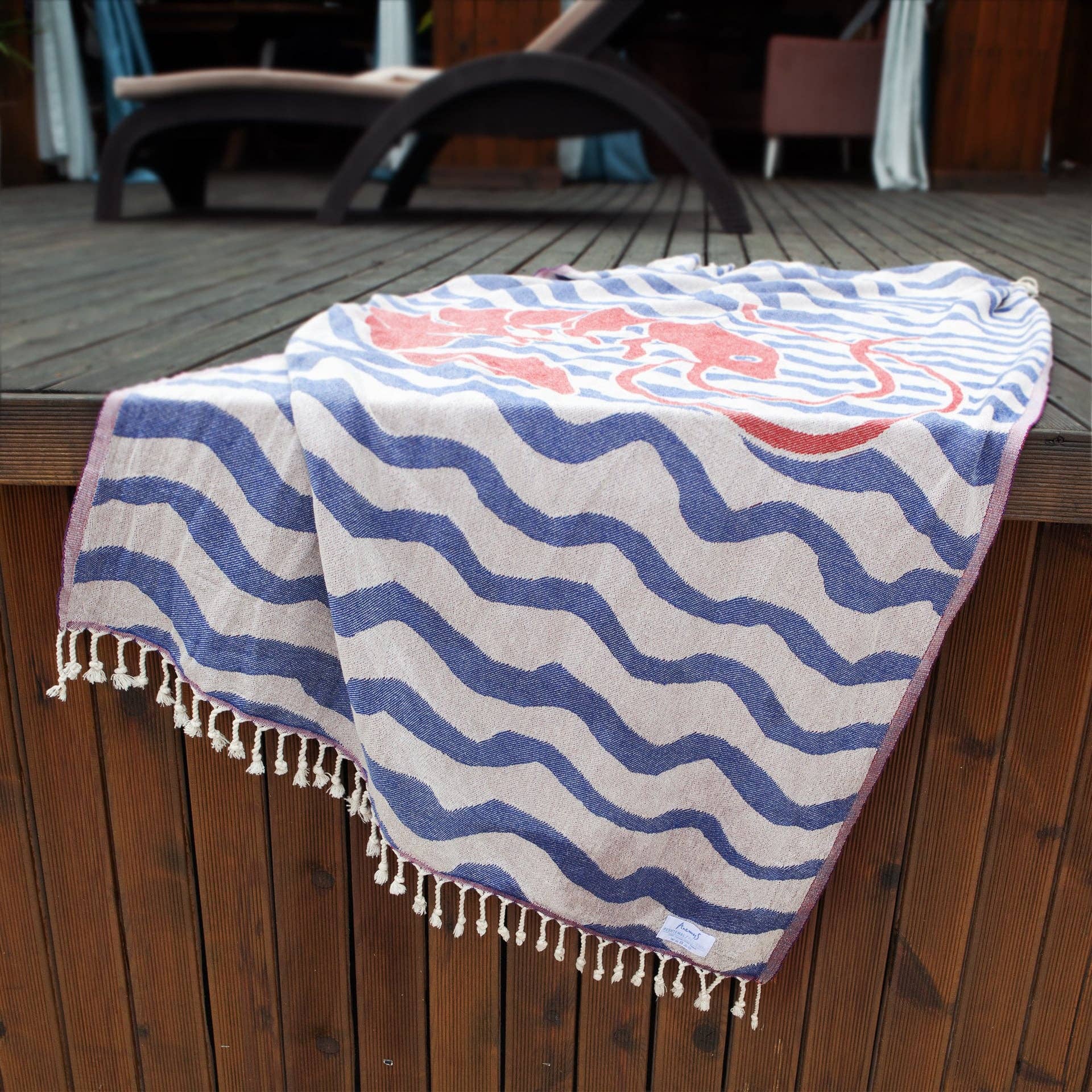 Biggbrands GmbH - Wholesale Beach Towel - Anemoss Shrimp Peshtemal3